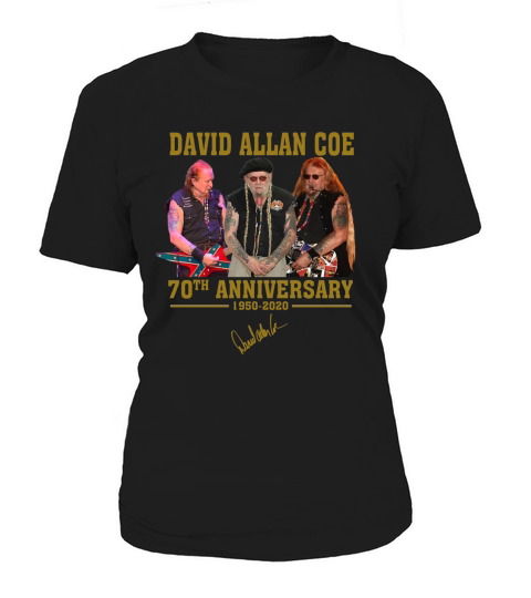 DAVID ALLAN COE 70TH ANNIVERSARY Women's T-Shirt