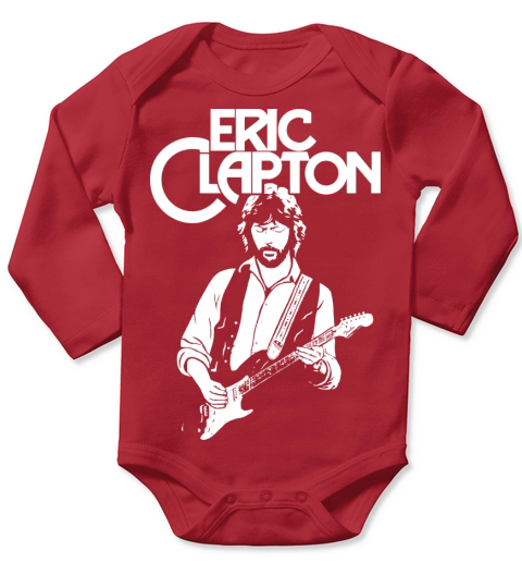Eric Clapton Long Sleeve Baby One-Piece