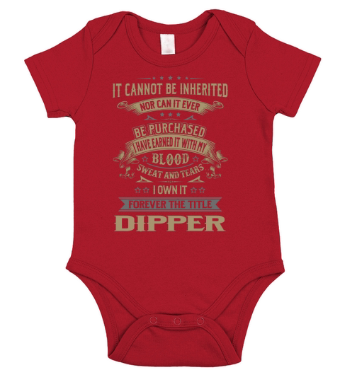 Dipper Forever Job Title Shirts Short Sleeve Baby One-Piece