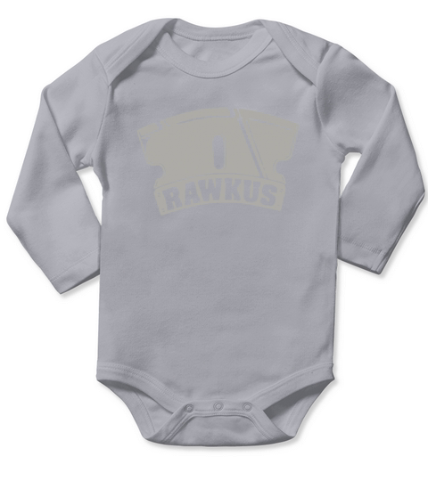 RAWKUS RECORDS T-Shirt Long Sleeve Baby One-Piece