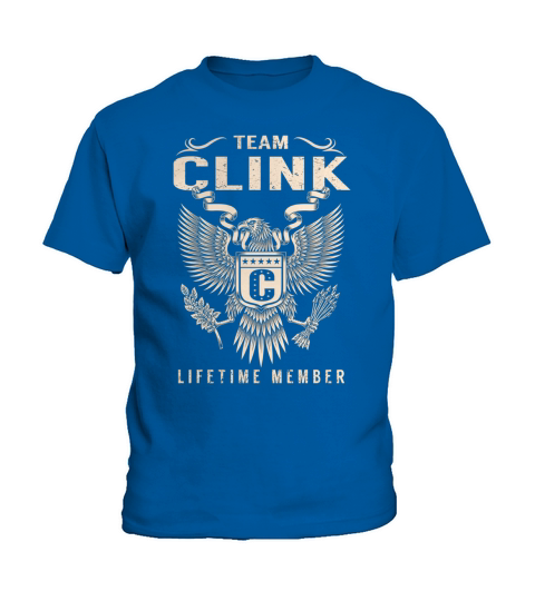 Team CLINK Lifetime Member Name Shirts Kids T-Shirt