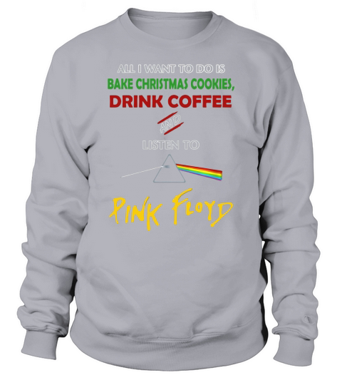 Pink Floyd and Christmas Sweatshirt Unisex