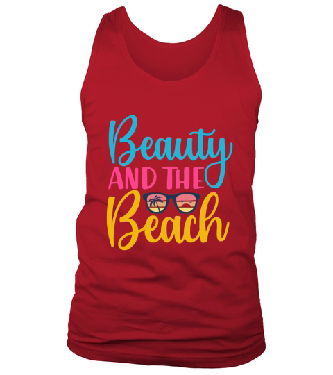 Beauty And The Beach Summer Tank Top Unisex