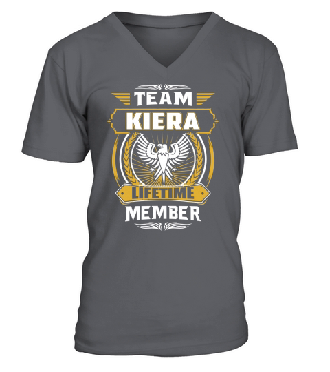 Team KIERA lifetime member V-Neck T-shirt