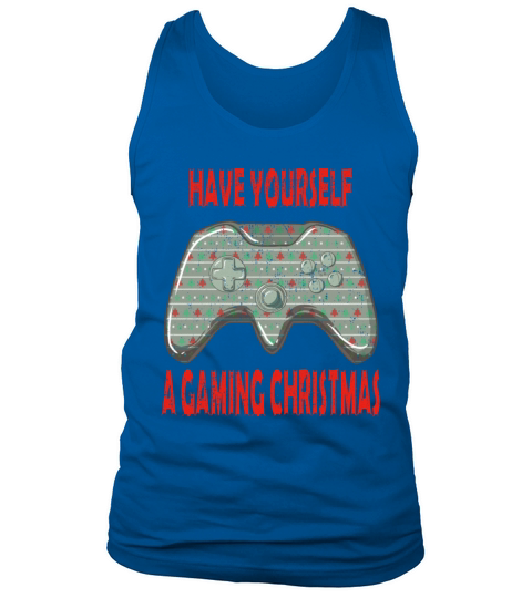 Have Yourself A Gaming Christmas Video Game Contro Tank Top Unisex