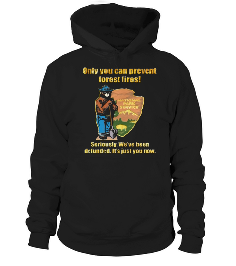 Smokey , National park service Hoodie Unisex