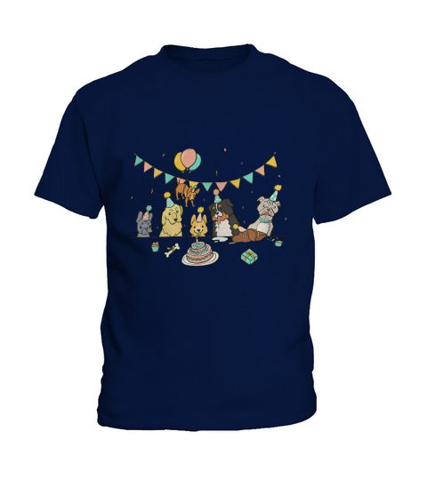 Happy Birthday Corgi Tshirt Kids T-Shirt