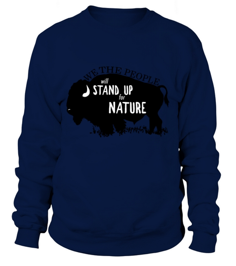 Alt US National Park Service - bison Sweatshirt Unisex