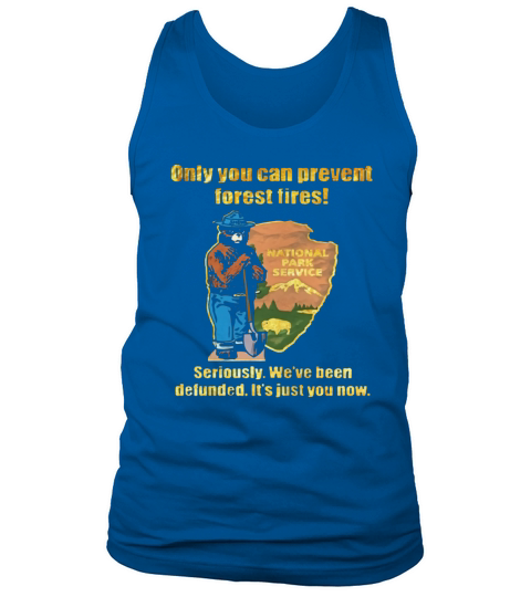 Smokey , National park service Tank Top Unisex