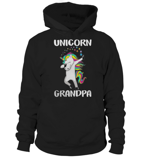 40 familyCute Grandpa Unicorn Dabbing Birthday T-Shirt Gifts For Men Hoodie Unisex