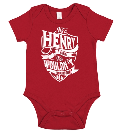 HENRY Thing You Wouldnt Understand Short Sleeve Baby One-Piece
