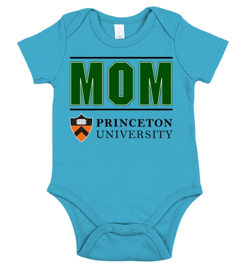 Princeton University Proud Mom Parents Day 2020 Short Sleeve Baby One-Piece