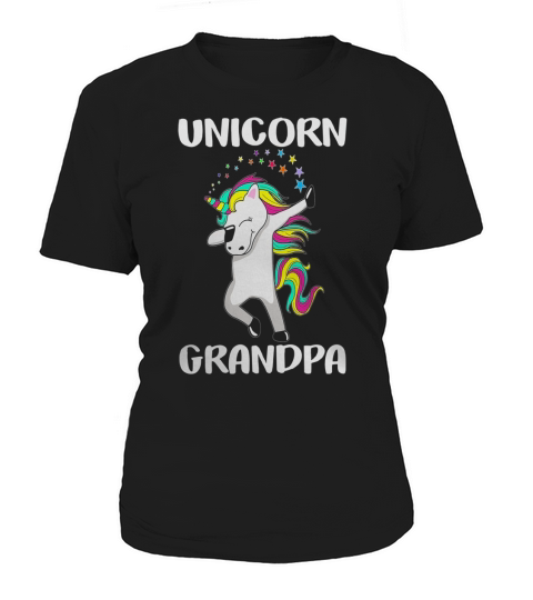 40 familyCute Grandpa Unicorn Dabbing Birthday T-Shirt Gifts For Men Women's T-Shirt