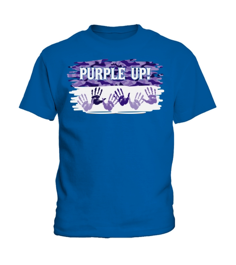 Purple up (3) Kids T-Shirt