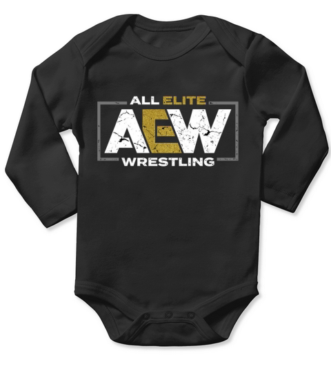All elite AEW wresting Long Sleeve Baby One-Piece