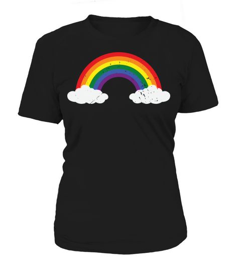 LGBTQ Rainbow Love Cloud Women's T-Shirt