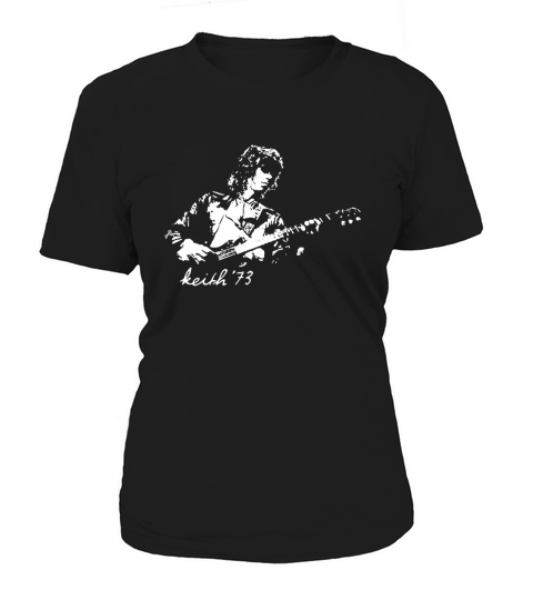 Retro Graphic Keith Richards Art Women's T-Shirt