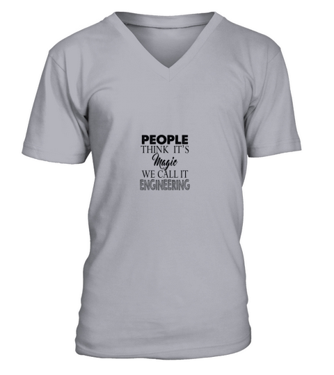people think its magic V-Neck T-shirt