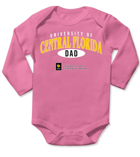 Champion University Of Central Florida Dad 2020 Long Sleeve Baby One-Piece