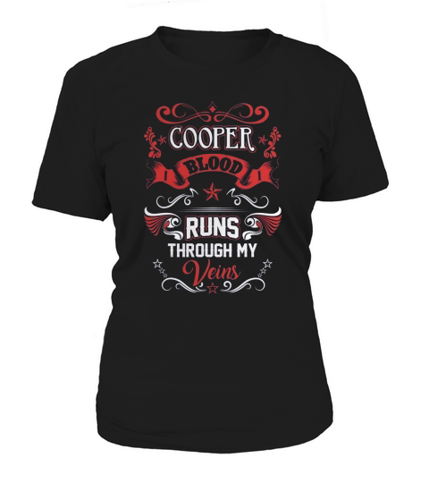 COOPER BLOOD RUNS THROUGH MY VEINS Women's T-Shirt