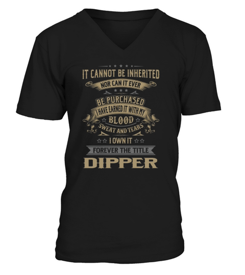 Dipper Forever Job Title Shirts V-Neck T-shirt