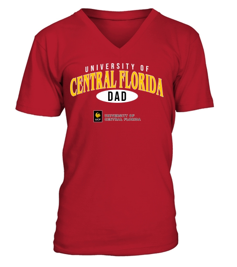 Champion University Of Central Florida Dad 2020 V-Neck T-shirt