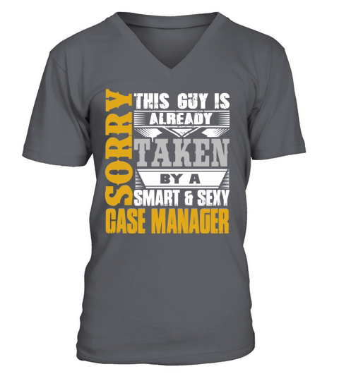 Case Manager V-Neck T-shirt