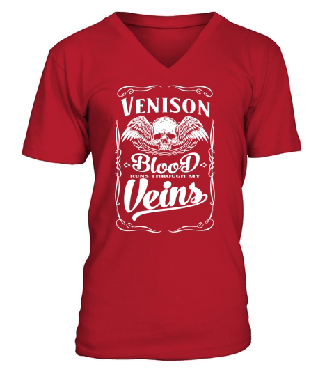 Funny Vintage Tshirt for Venison V-Neck T-shirt