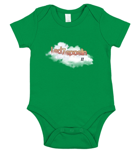 Led Zeppelin Short Sleeve Baby One-Piece
