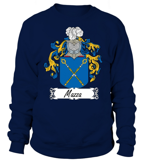 Mazza Family Crest Italian Family Crests Sweatshirt Unisex