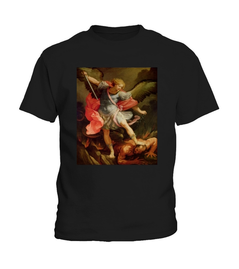 Angels Archangel Michael Defeating Satan Standard - Baby Onesie Kids T-Shirt