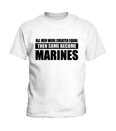 men marines design - Water Bottle Kids T-Shirt