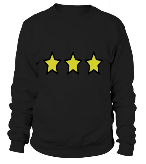 Three stars Sweatshirt Unisex