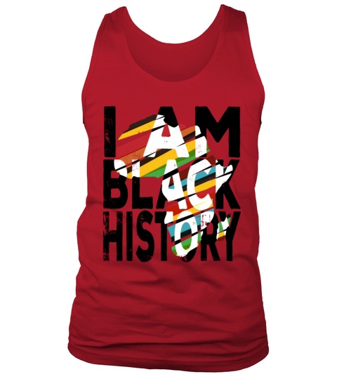 I Am Black History Month design Black Pride Tank Top Unisex