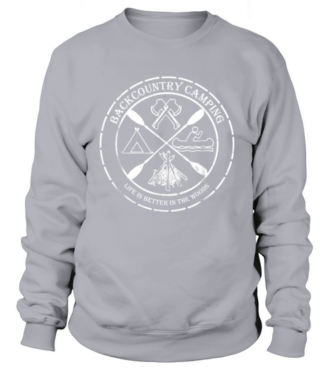 Camping Sweatshirt Unisex