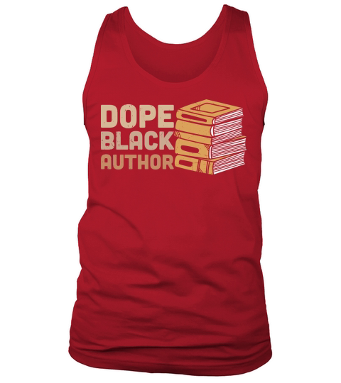 Cool Dope Black Author Writer Tank Top Unisex