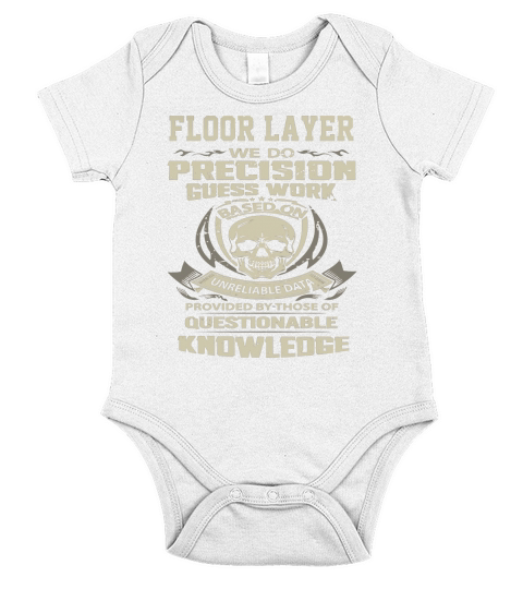 FLOOR LAYER Short Sleeve Baby One-Piece