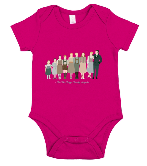 The Von Trapp Family Singers Short Sleeve Baby One-Piece