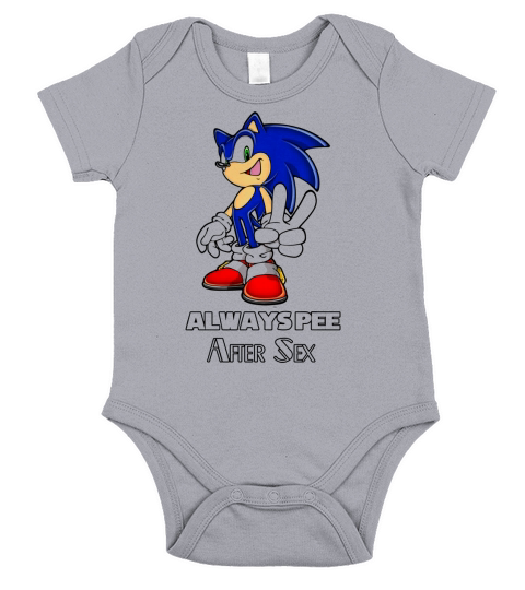 Always Pee After shirt Short Sleeve Baby One-Piece