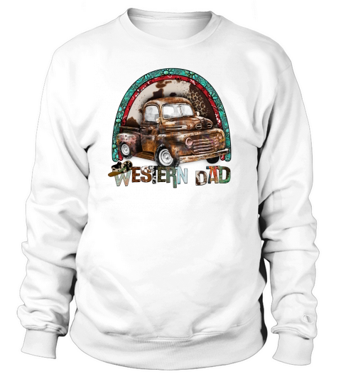 Western Dad sublimation Sweatshirt Unisex