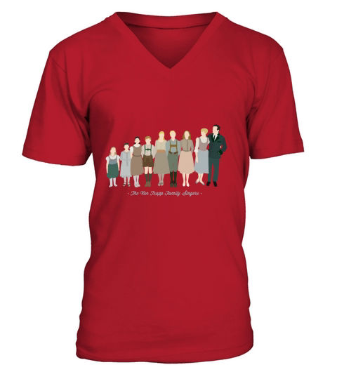 The Von Trapp Family Singers V-Neck T-shirt