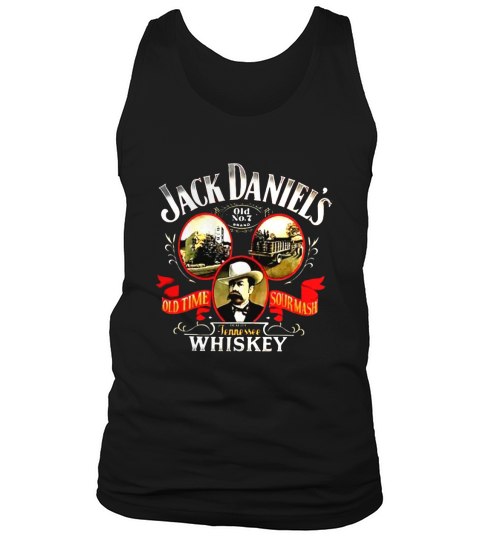Rare vintage 1989 Jack Daniel’s old time sour mash tennesee whiskey shirt Tank Top Unisex