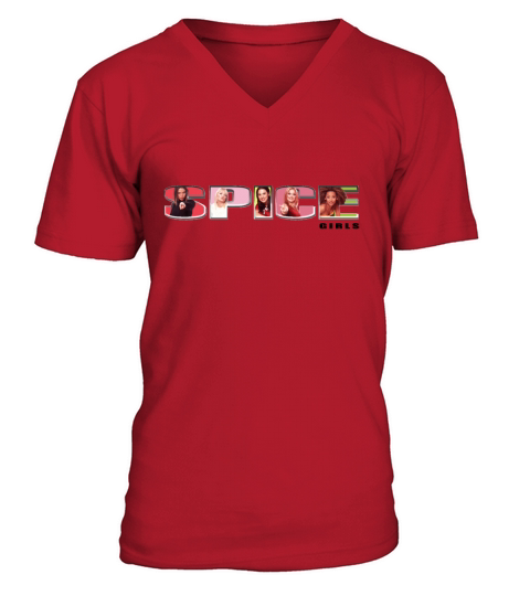 SPICE GIRLS V-Neck T-shirt