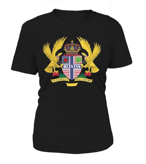 Blevins Family Crest For American People - Blevins Family T-Shirt, Hoodie, Sweatshirt Women's T-Shirt