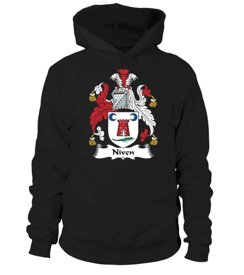 Niven Family Crest Scottish Family Crests Hoodie Unisex