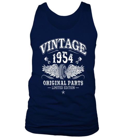 Vintage 1954 Original Parts Tank Top Unisex