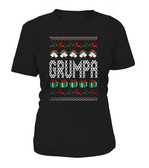 Grumpa Ugly Christmas Sweater Xmas - Mens Muscle T-Shirt Women's T-Shirt
