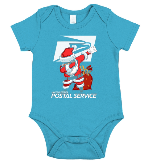 Santa united states postal service Short Sleeve Baby One-Piece