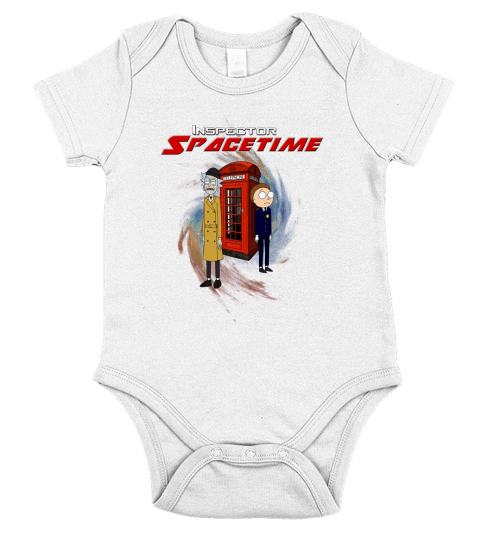 Rick &amp;amp;amp; Morty Inspector Spacetime Short Sleeve Baby One-Piece