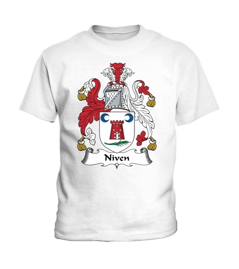Niven Family Crest Scottish Family Crests Kids T-Shirt